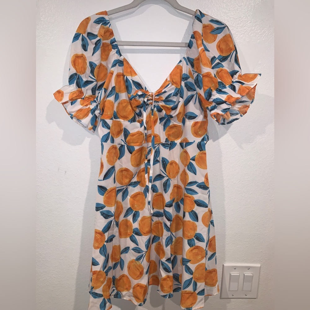 Peach Dress